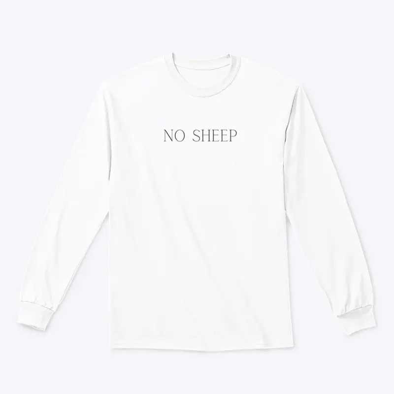 NO SHEEP 