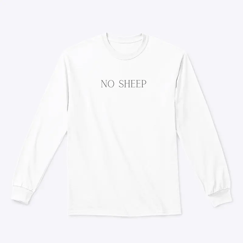 NO SHEEP 